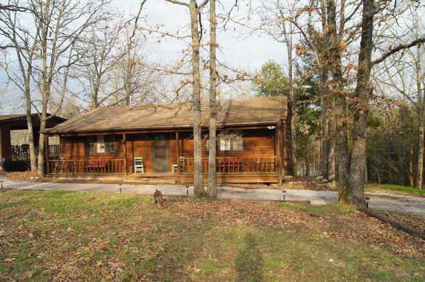 Front of cabin, Caro Drive