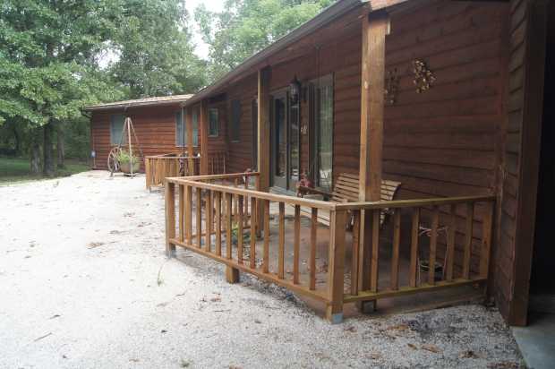 Front porch at Caro Drive