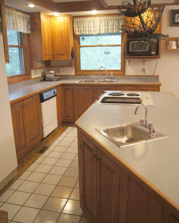 Kitchen area at Caro Drive