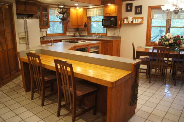 Kitchen area at Caro Drive