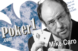 Mike Caro header image
