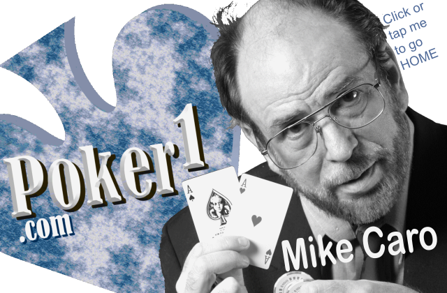 Mike Caro header image