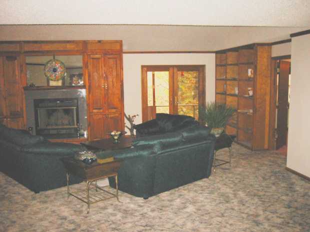 Living room at Caro Drive
